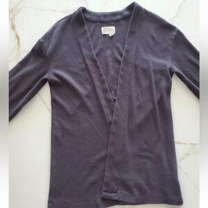 Anthropologie Saturday Sunday Cardigan 
Annika Lounge Waffle Knit  size XSmall